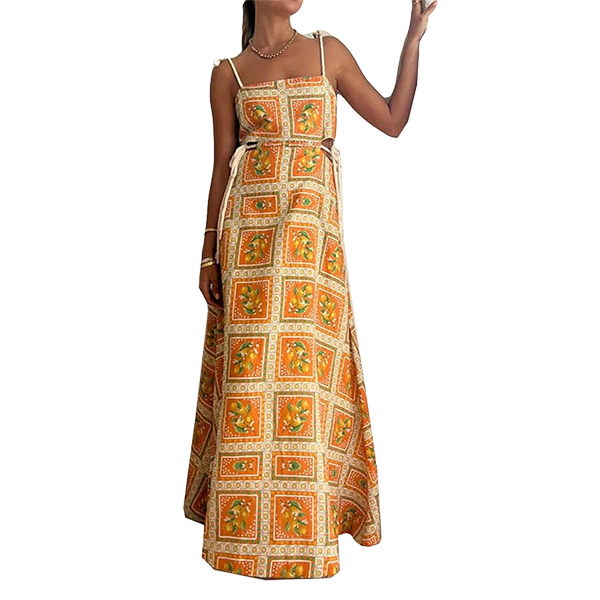 Hotheart Printed Dress