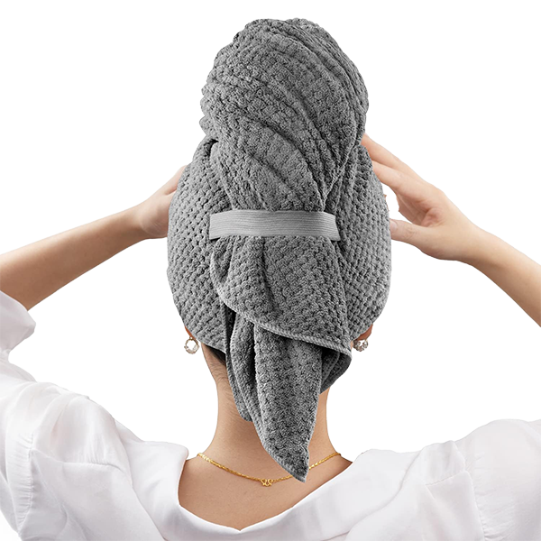 YFONG Large Microfiber Hair Towel