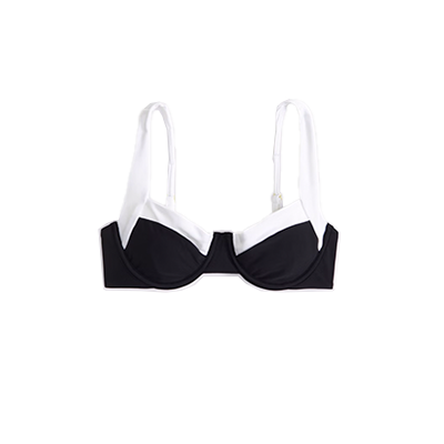 Wide Strap Underwire Bikini Top