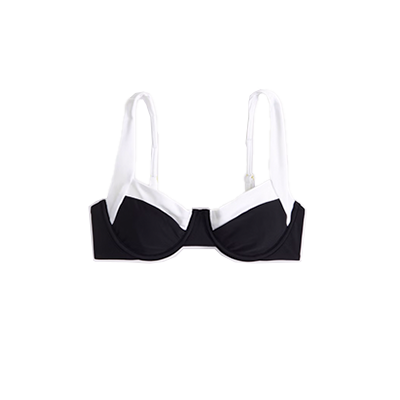 Wide Strap Underwire Bikini Top