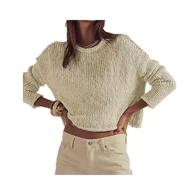 Crochet Knit Sweater